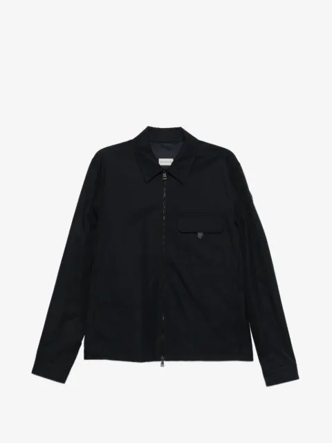 Moncler veste zippée à poche poitrine
