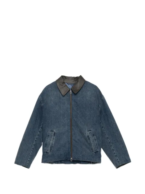 CROQUIS denim zipped jacket