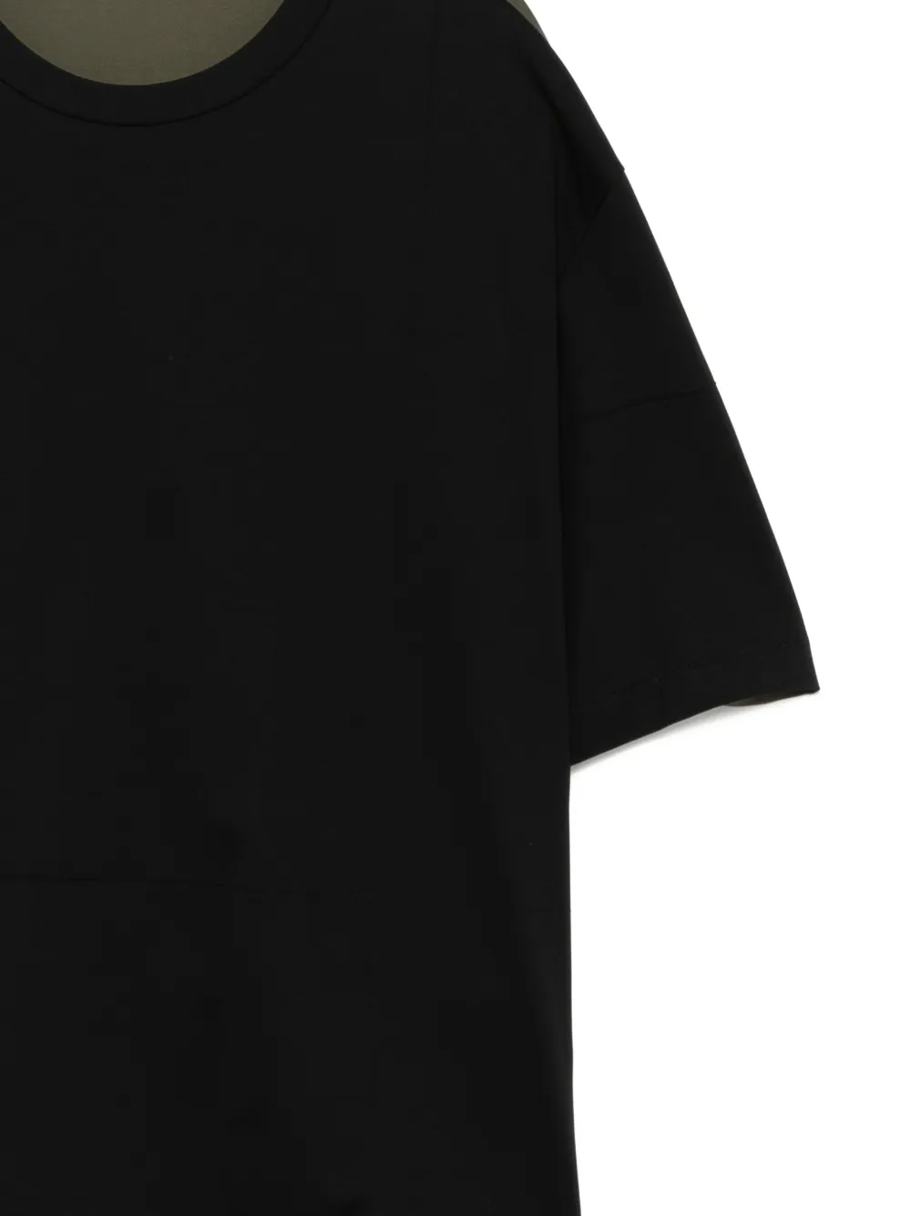 Two-Tone Panelled T-Shirt