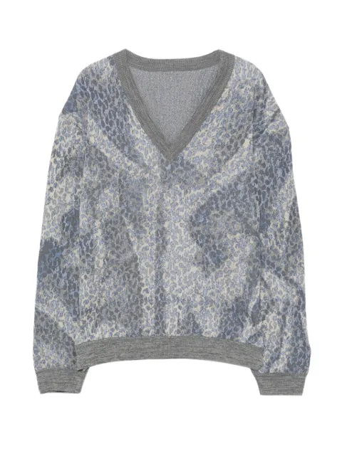 JNBY animal-print sweater