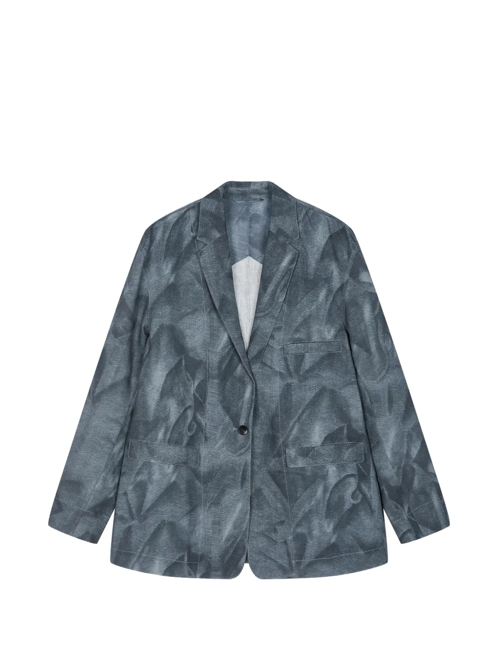 JNBY Blazer met print Grijs