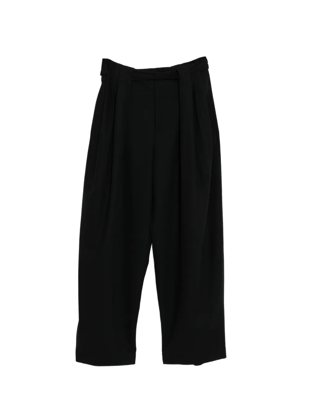 JNBY Pantaloni jacquard a gamba ampia - Nero