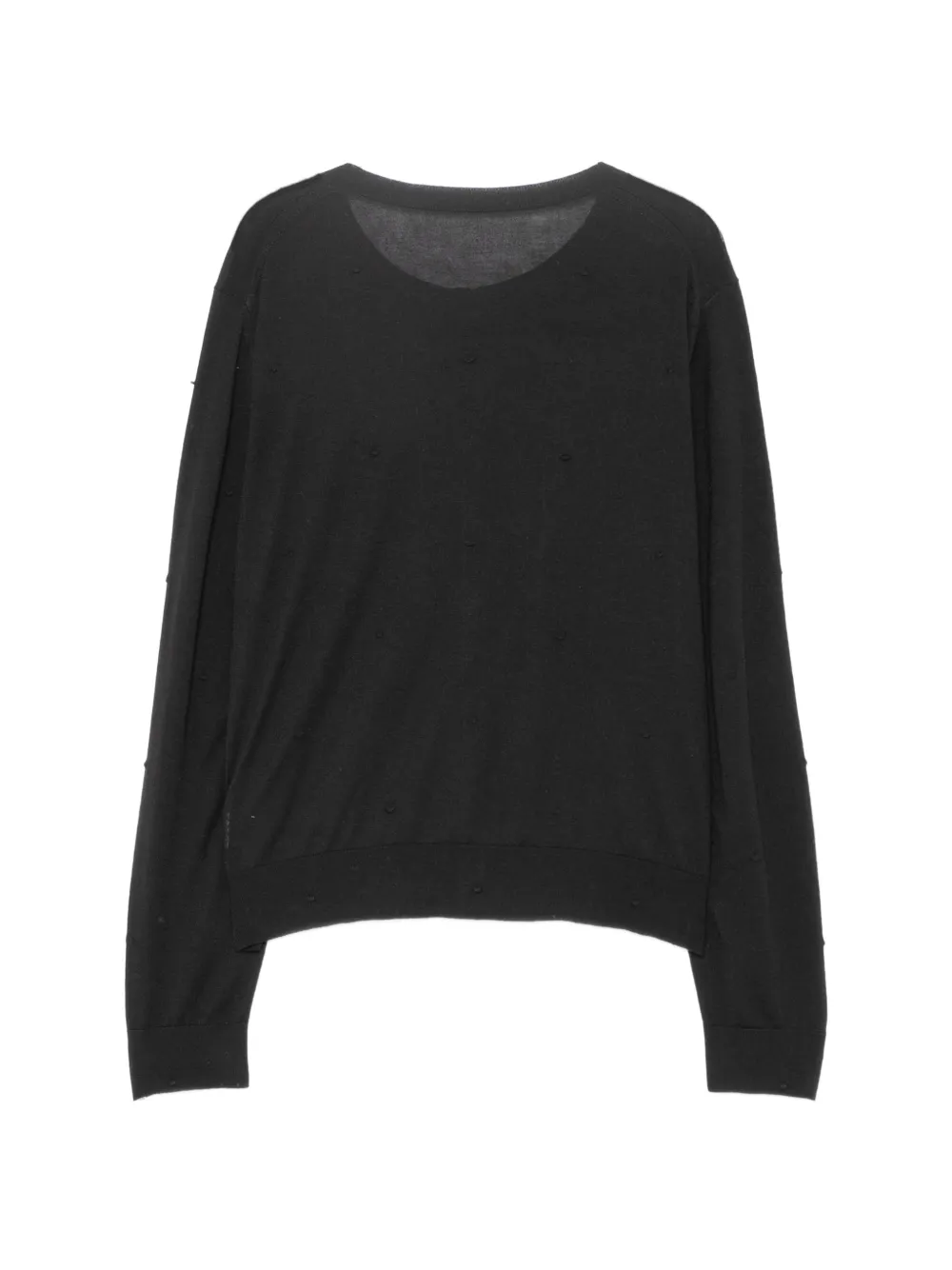  Jnby Button-fastening Cardigan - Black 