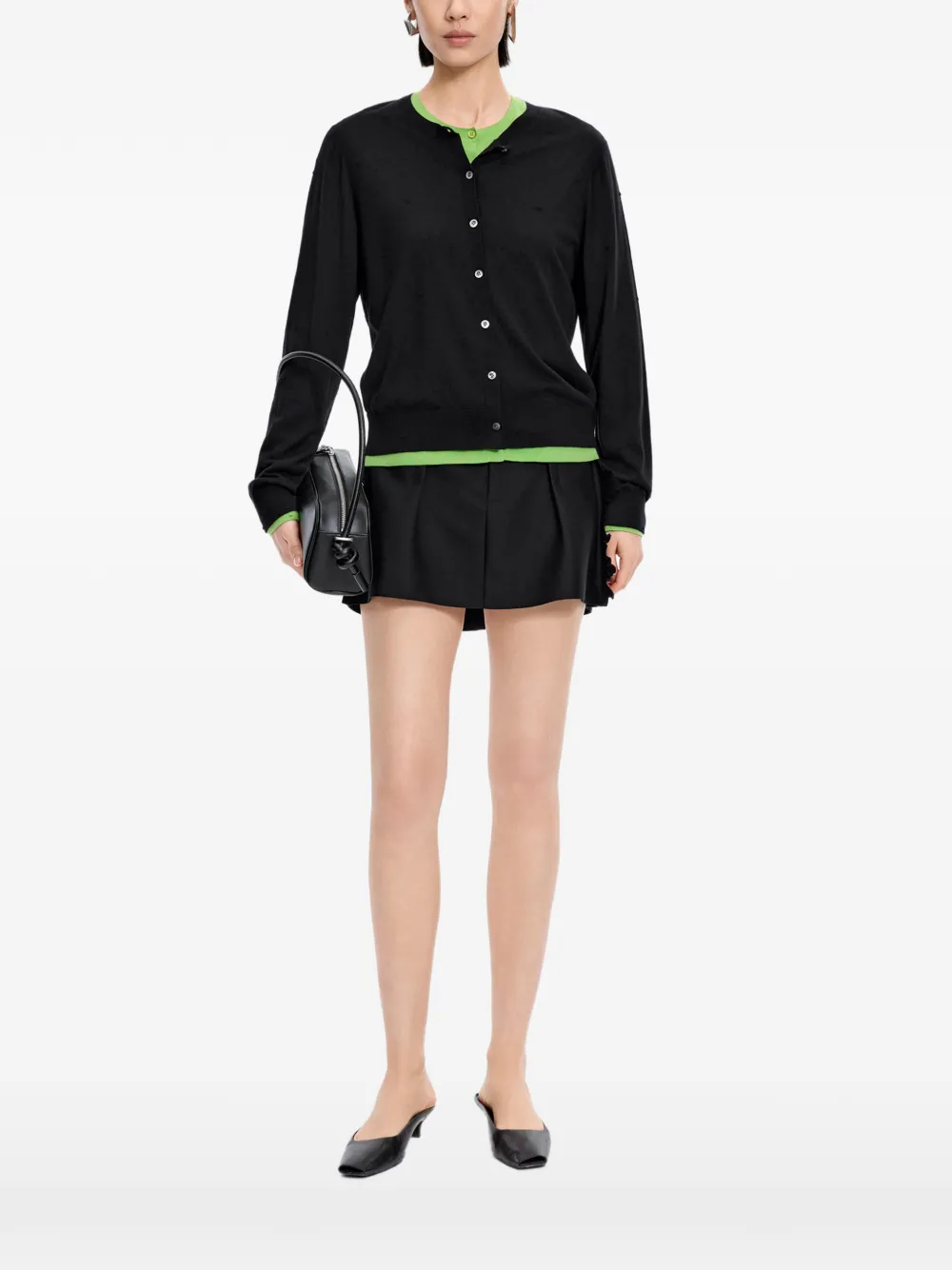JNBY button-fastening cardigan - Nero