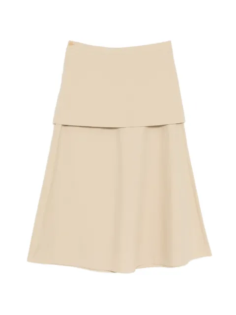 LESS A-line midi skirt