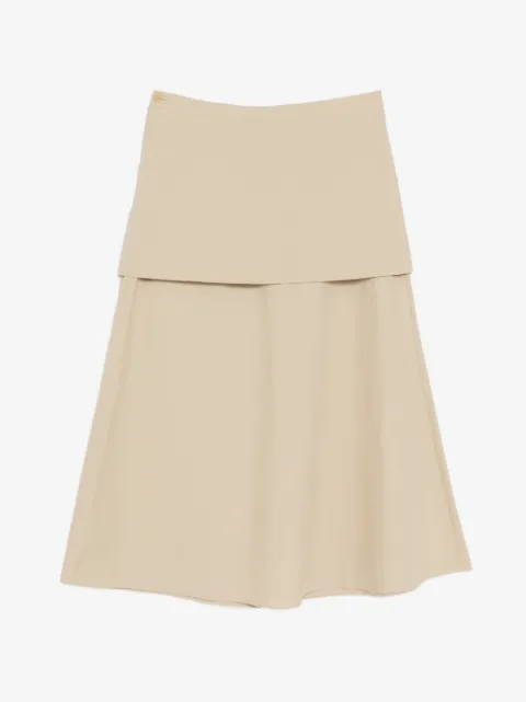 LESS A-line midi skirt