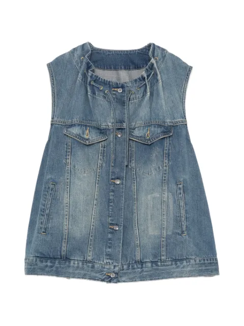 JNBY cotton denim vest