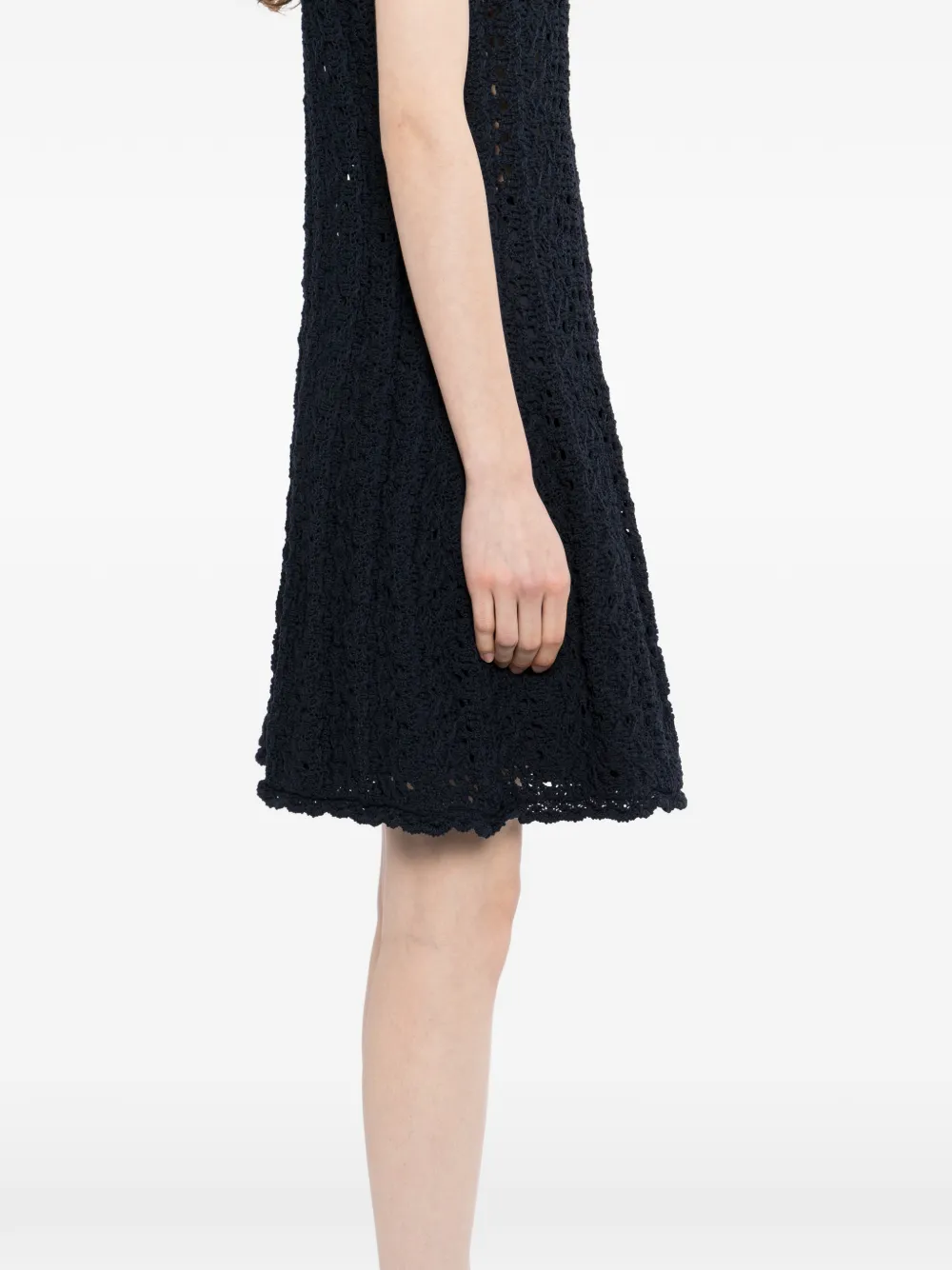 JNBY Gebreide mini-jurk Blauw