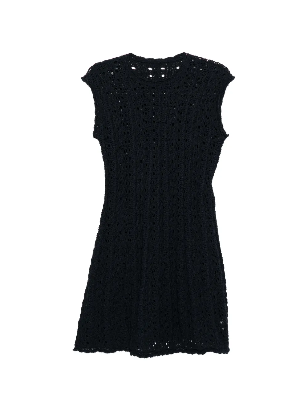Jnby Knitted Mini Dress In Blue