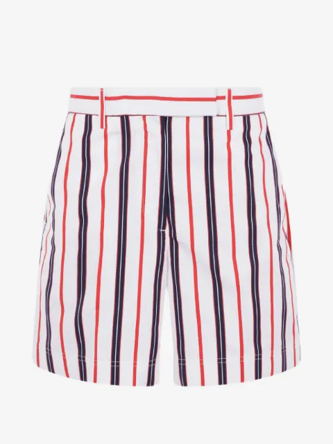 Thom Browne shorts con motivo de rayas