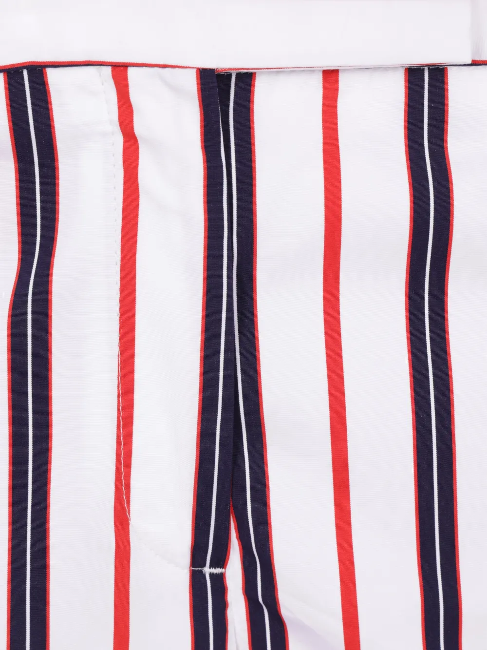 Thom Browne Gestreepte shorts Wit