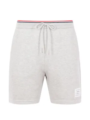 Thom Browne ストライプ コットンショートパンツ | グレー | FARFETCH JP