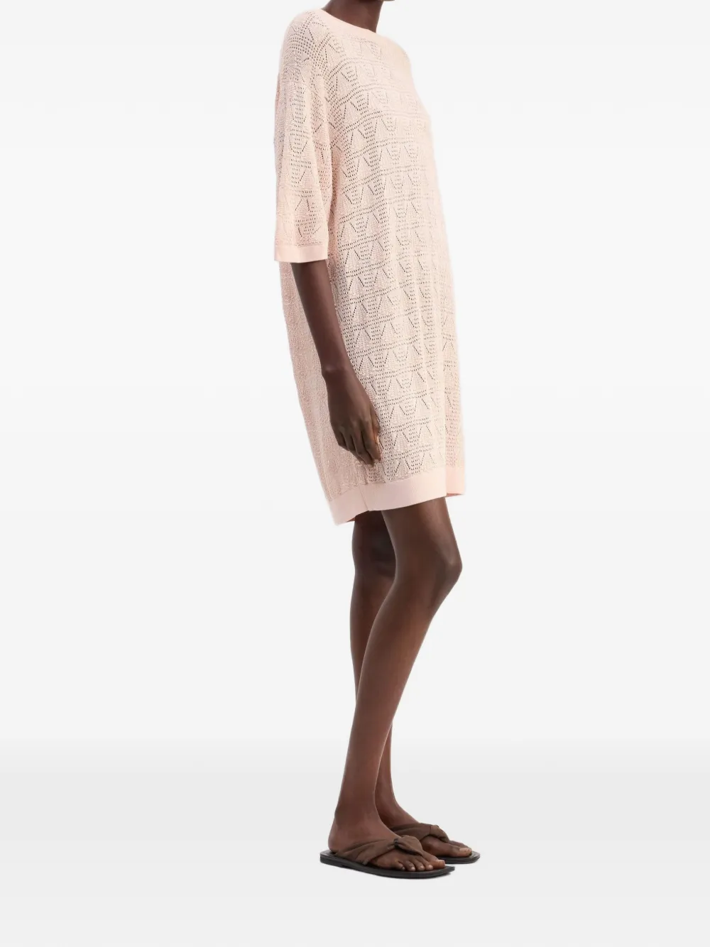 LouLou de Saison Top met ronde hals Roze