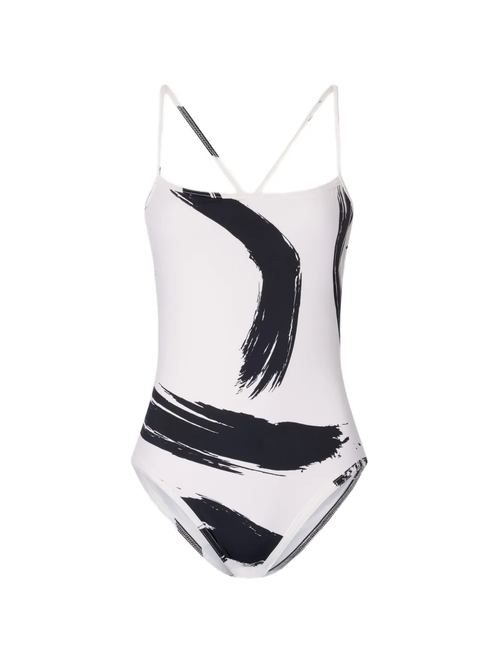 LouLou de Saison Costume intero con spalline incrociate - Bianco
