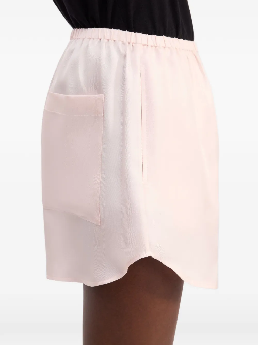 LouLou de Saison Shorts met elastische taille Roze