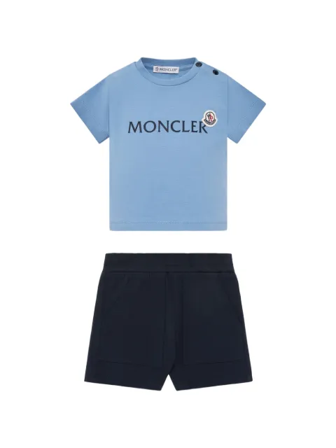 Moncler Enfant logo-detail shorts set