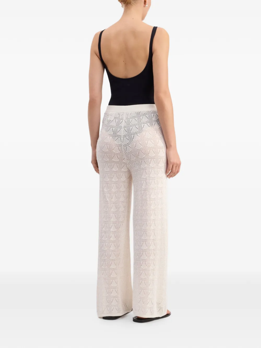 LouLou de Saison Gebreide broek Beige