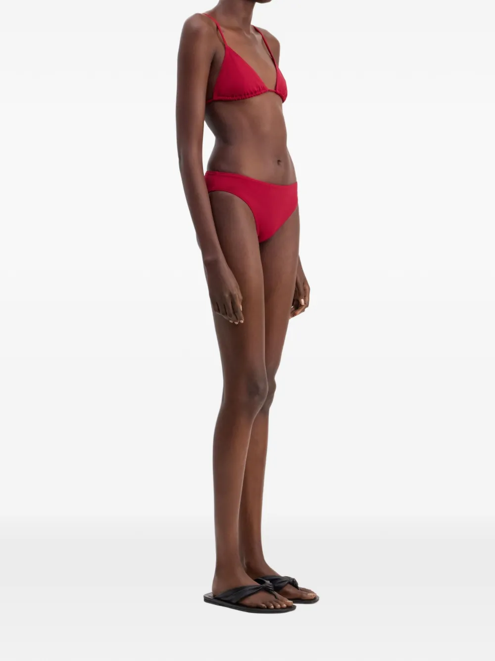 LouLou de Saison Triangel bikinitop Rood
