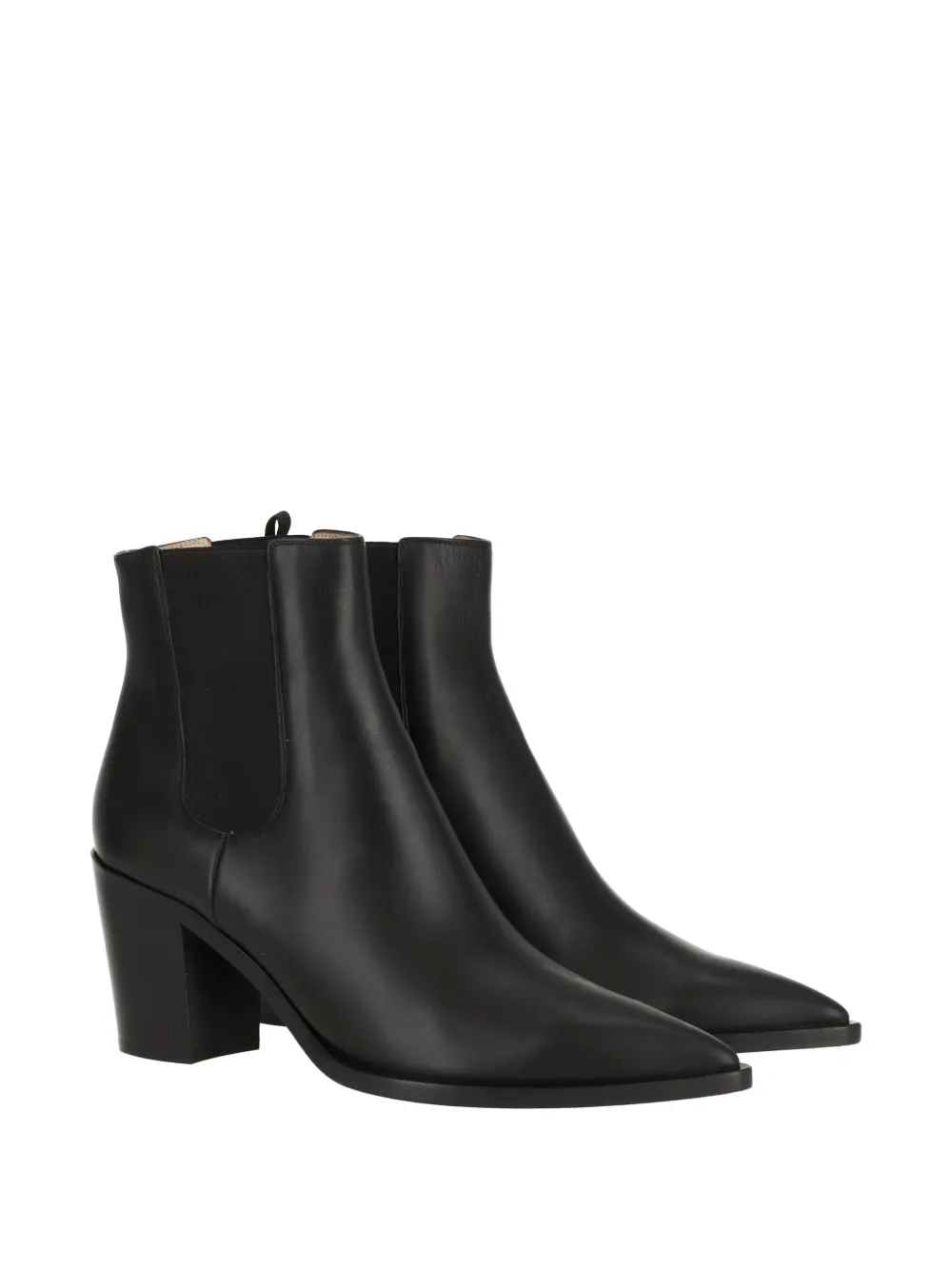 Gianvito Rossi pointed-toe boots Zwart