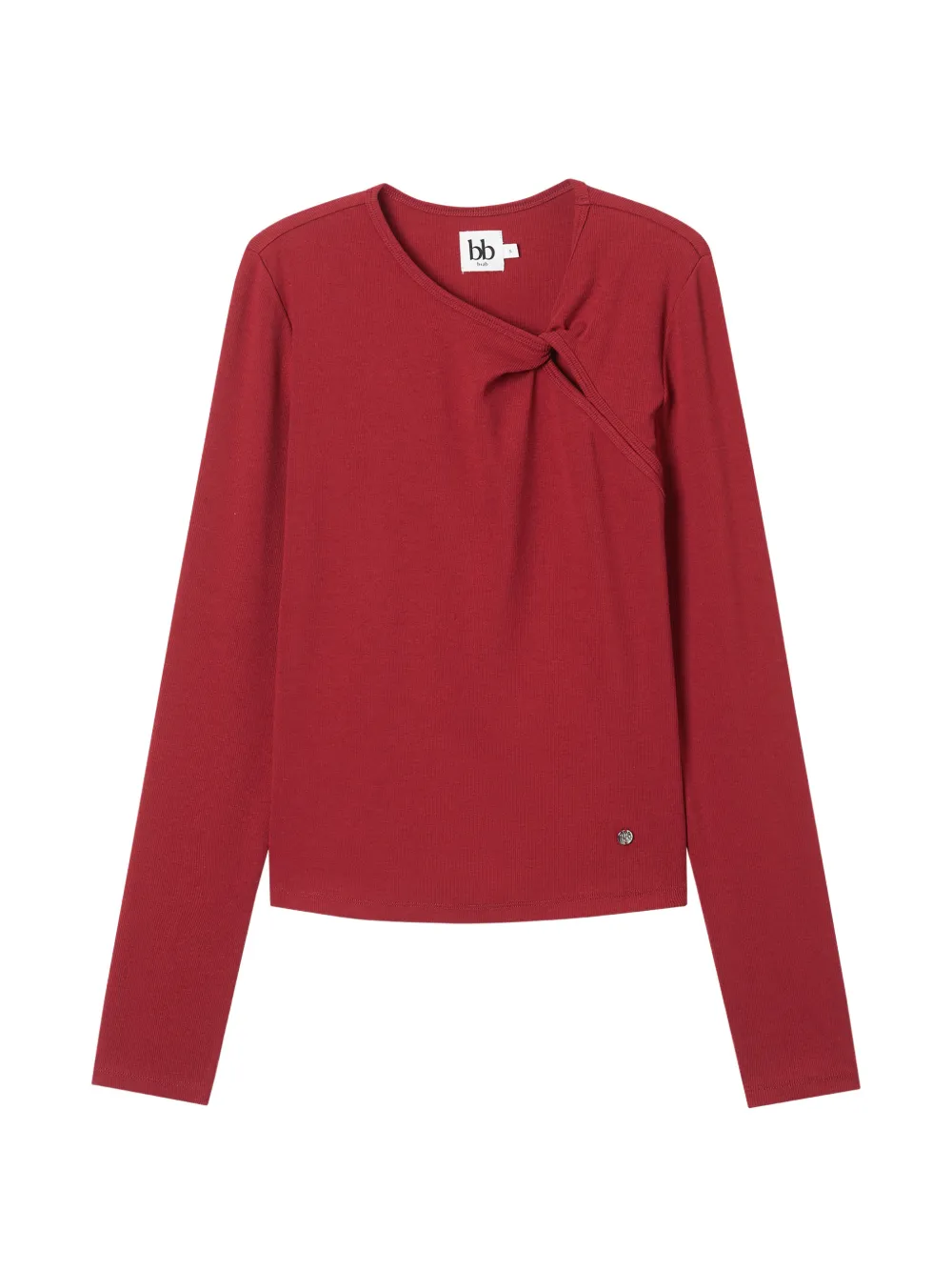 b+ab Top a maniche lunghe - Rosso
