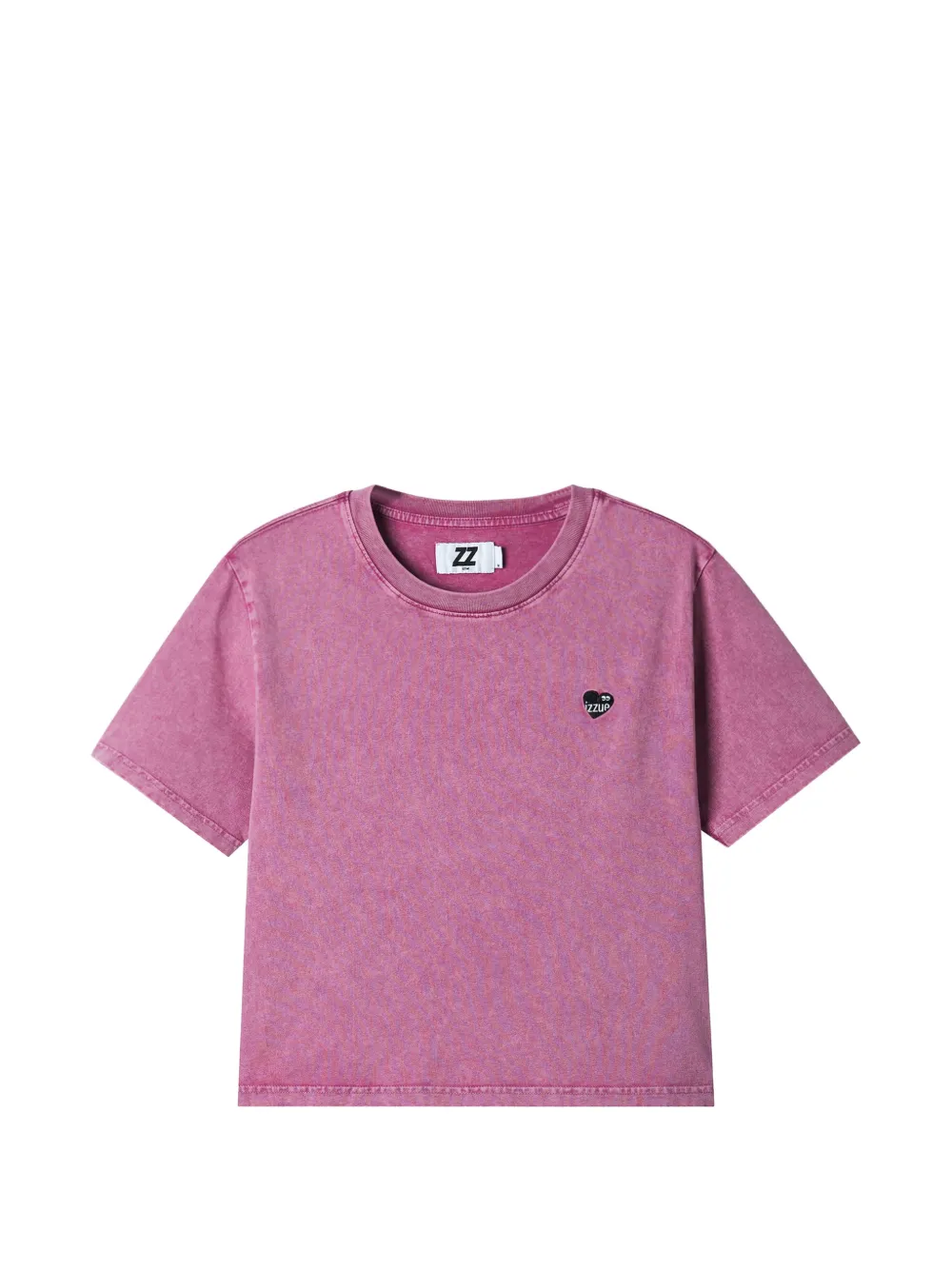 izzue T-shirt con applicazione - Rosa