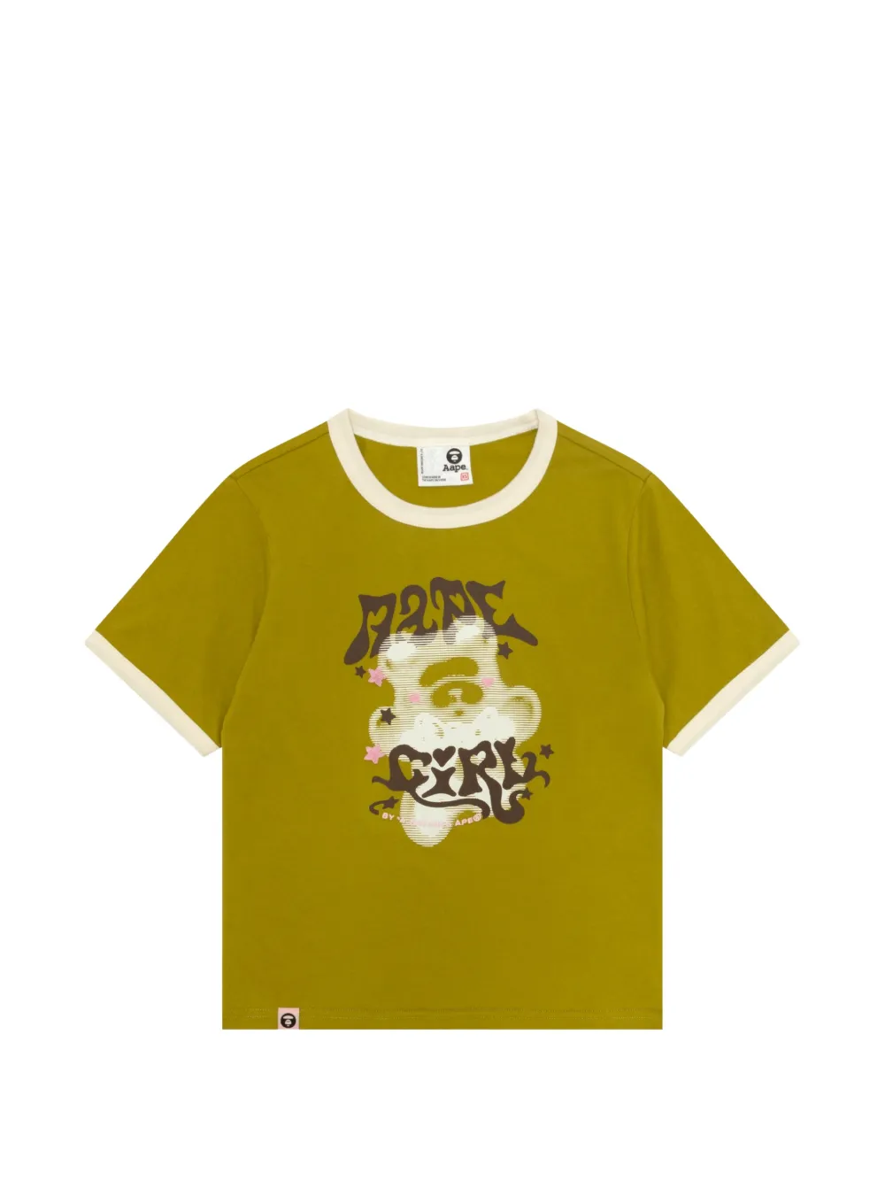 AAPE BY *A BATHING APE® T-shirt con stampa - Verde