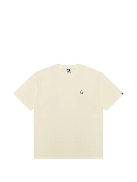 AAPE BY *A BATHING APE® T-shirt con applicazione logo