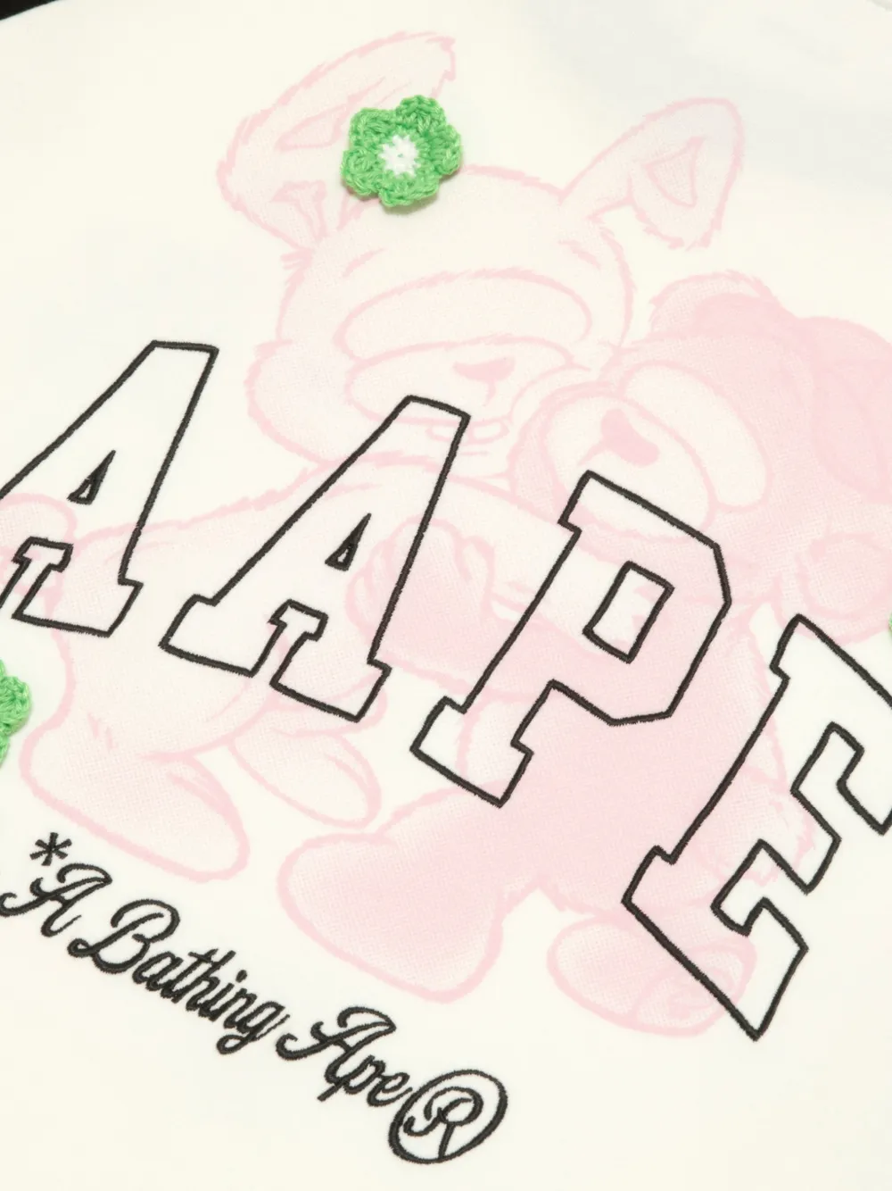 AAPE BY *A BATHING APE Cropped sweater Wit