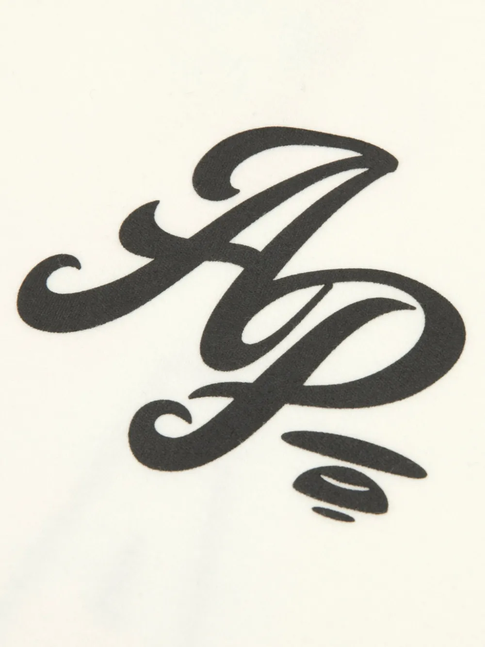  Aape By *a Bathing Ape® Cropped Sweatshirt - White 