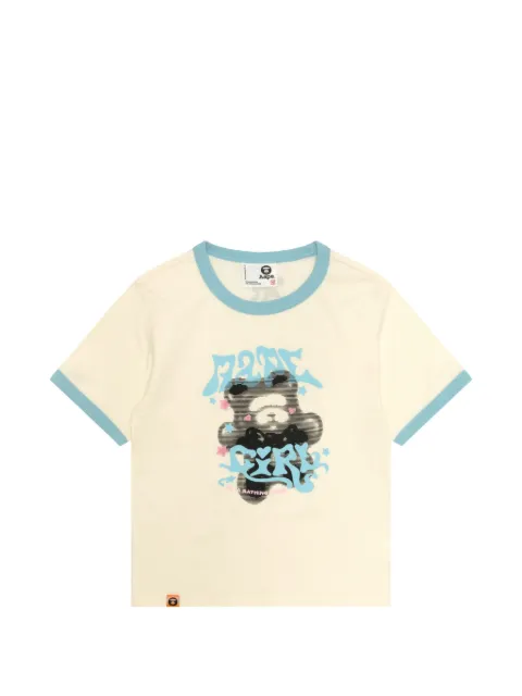 AAPE BY *A BATHING APE® playera Ringer