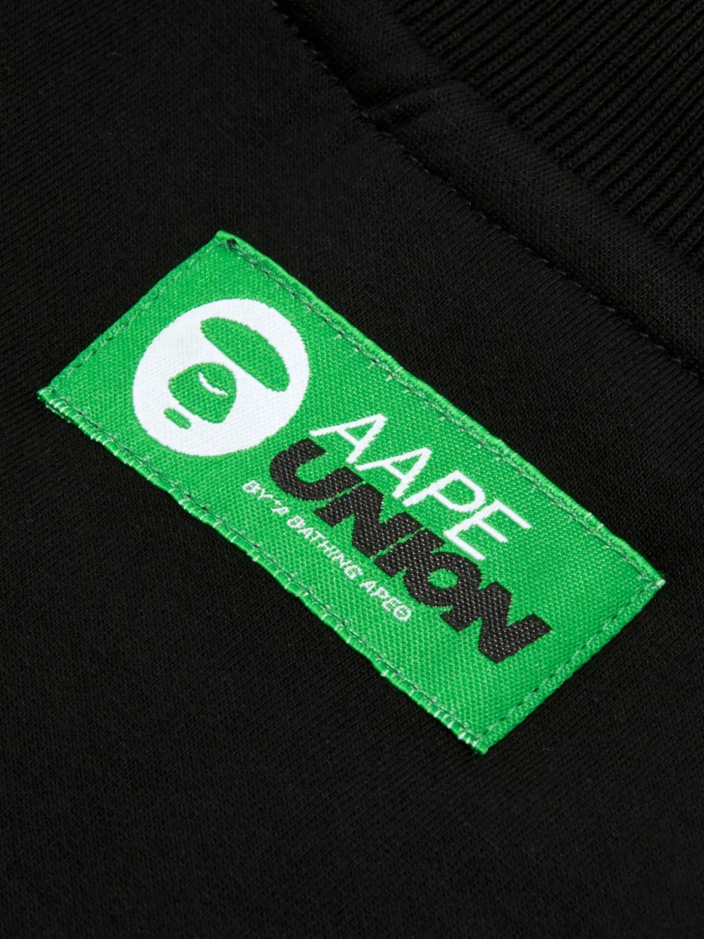 AAPE BY *A BATHING APE Sweater met geborduurd logo Zwart