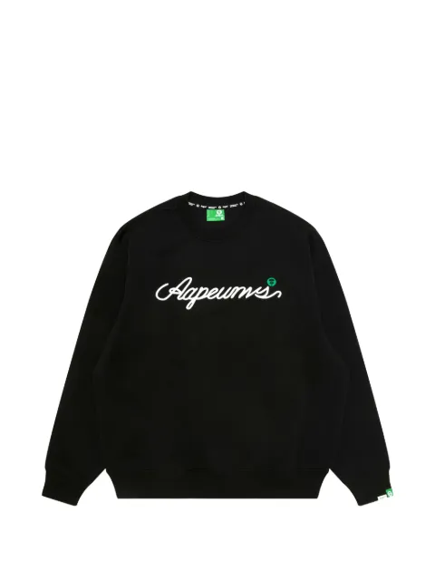 AAPE BY *A BATHING APE® logo-embroidered sweatshirt