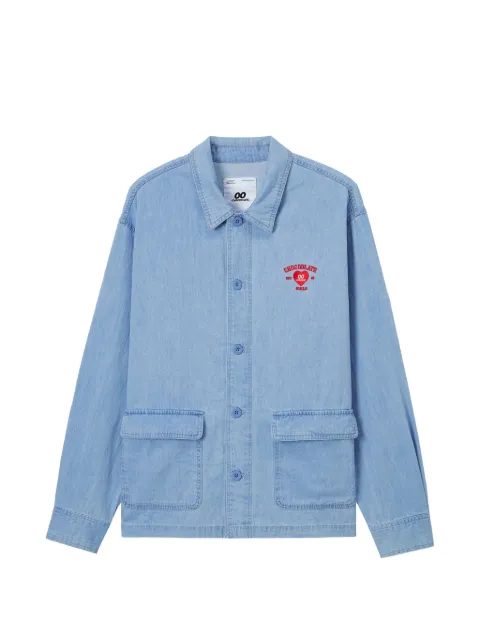 CHOCOOLATE Camicia denim con bottoni