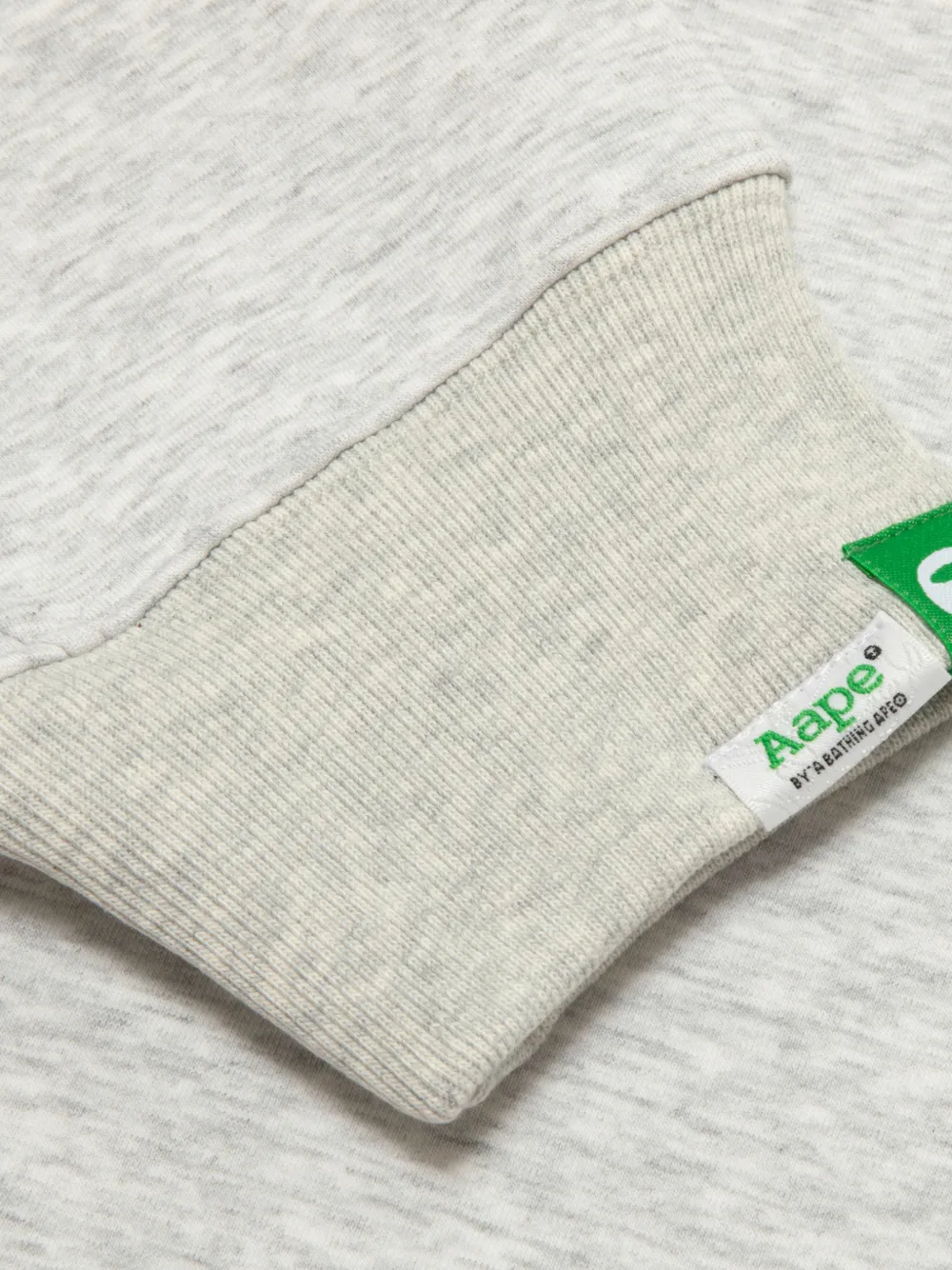 AAPE BY *A BATHING APE Sweater met geborduurd logo Grijs