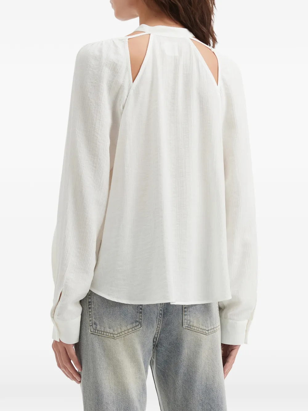 b+ab Blouse met lange mouwen Wit