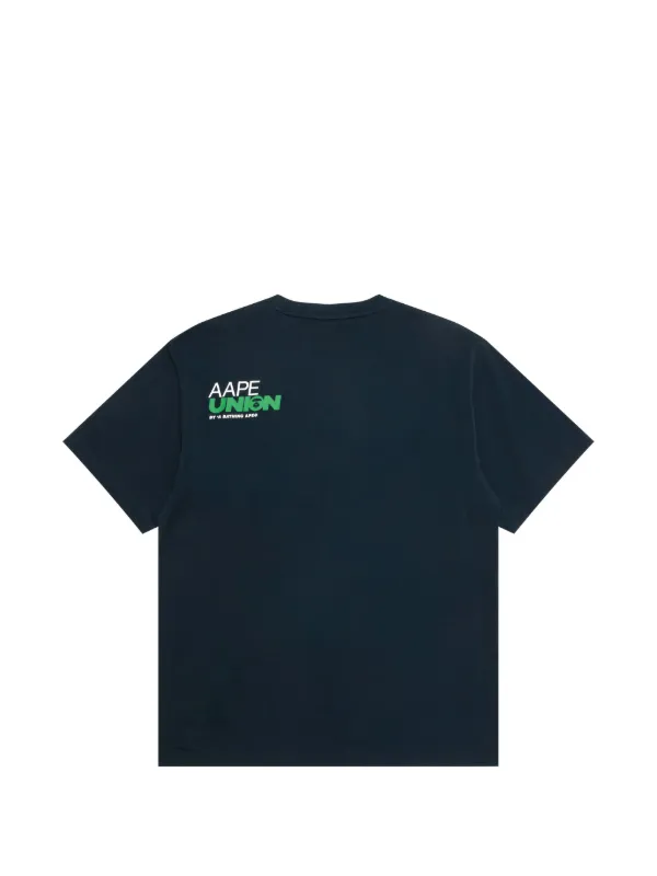 AAPE BY *A BATHING APE® ロゴ Tシャツ | ブルー | FARFETCH JP
