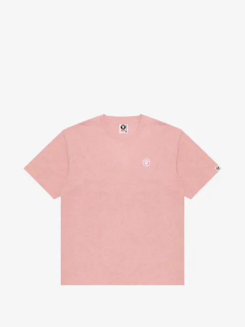AAPE BY *A BATHING APE® 크루 넥 로고 티셔츠