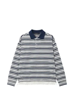 GOSHA RUBCHINSKIY Striped long-sleeve T-shirt | Black | FARFETCH