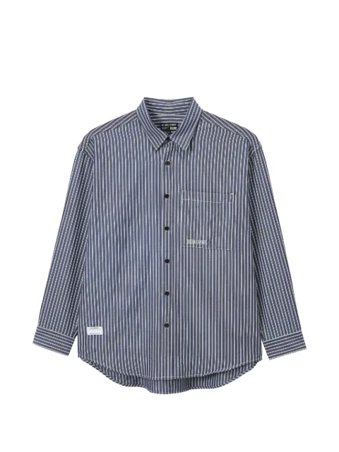 izzue camisa con bolsillo a rayas