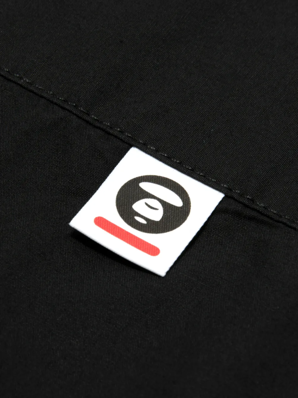 AAPE BY *A BATHING APE Overhemd met lange mouwen Zwart