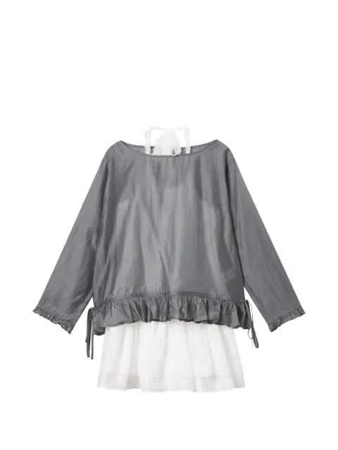 b+ab ruffled playsuit