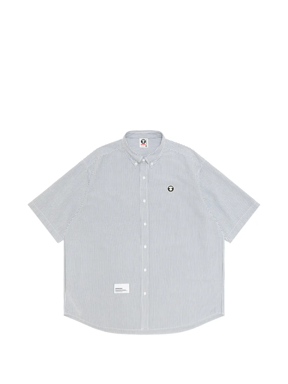 AAPE BY *A BATHING APE® Camicia a righe - Bianco