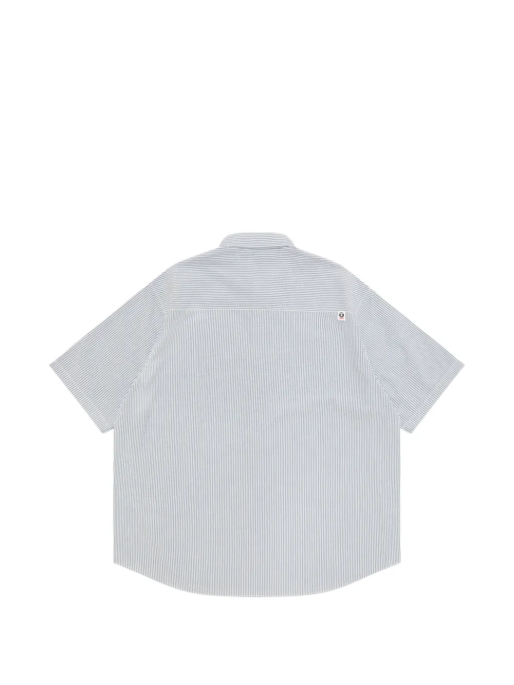 AAPE BY *A BATHING APE Gestreept overhemd Wit