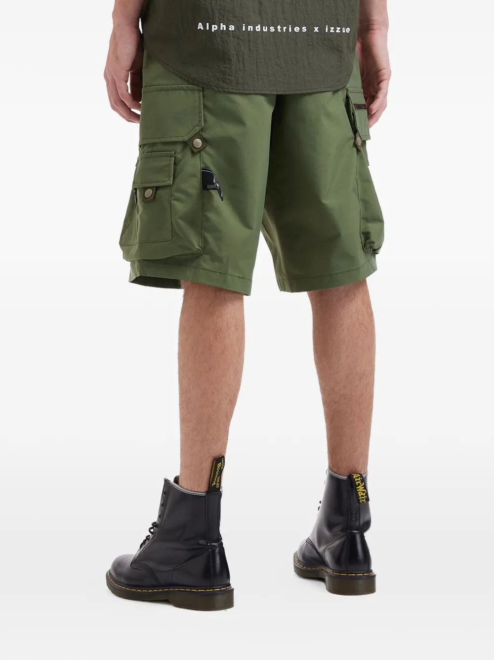 izzue Cargo shorts Groen