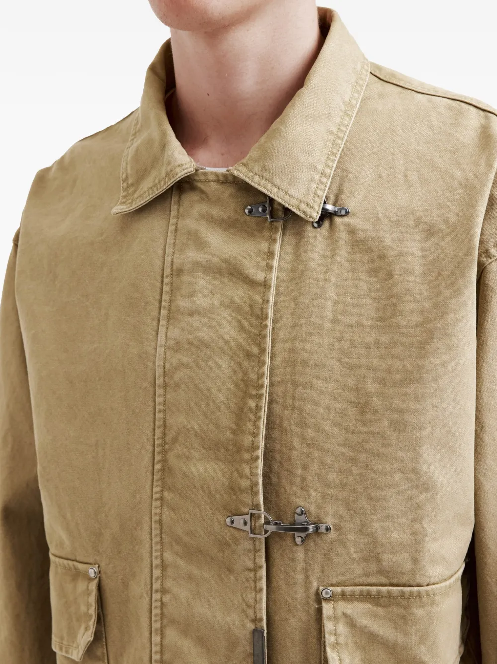 FIVE CM Jack met klepzak en haak Beige