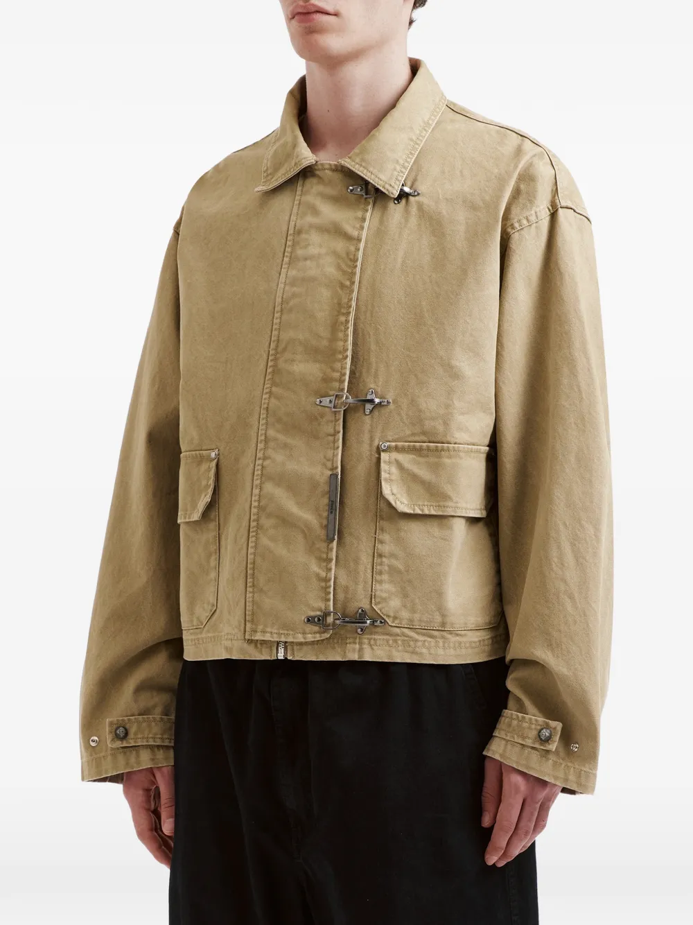 FIVE CM Jack met klepzak en haak Beige
