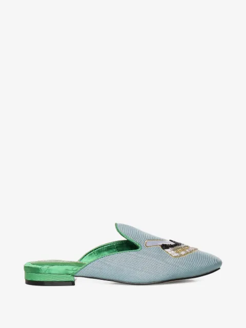 Kurt Geiger London mules à broderies