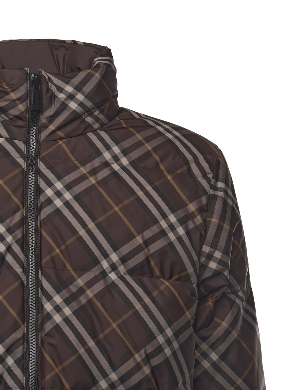  Burberry Zip-up Jacket - Brown 