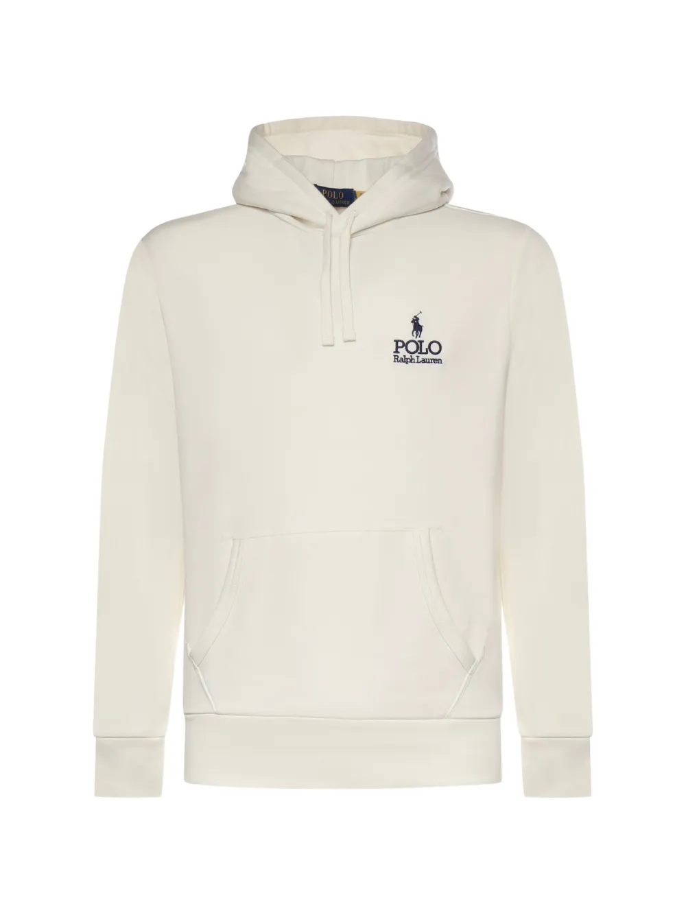 Polo Ralph Lauren logo-detail hoodie - Bianco