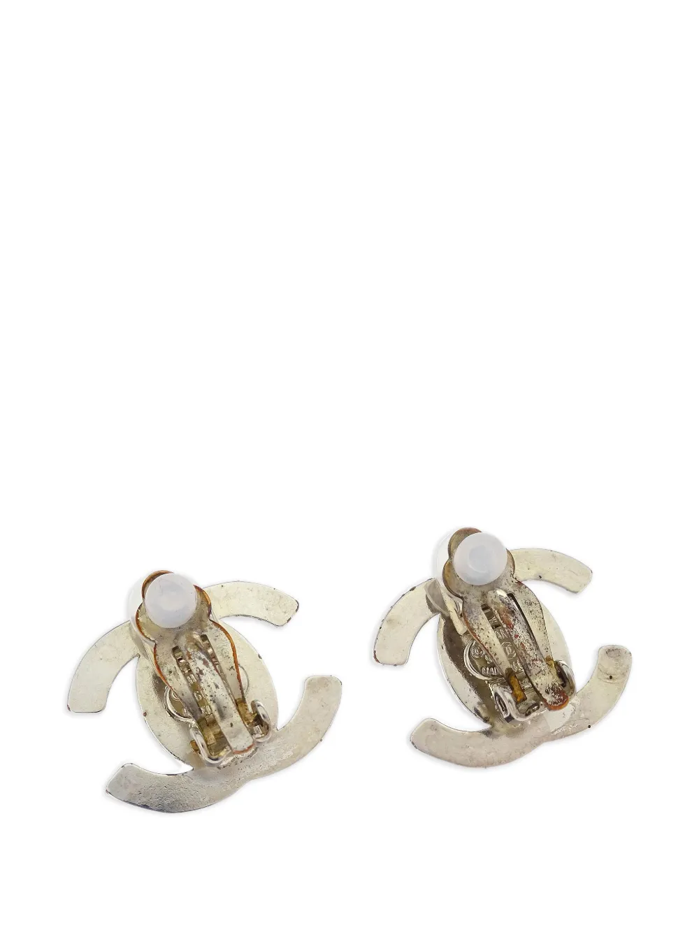 1996 Cc Turn-Lock Earrings